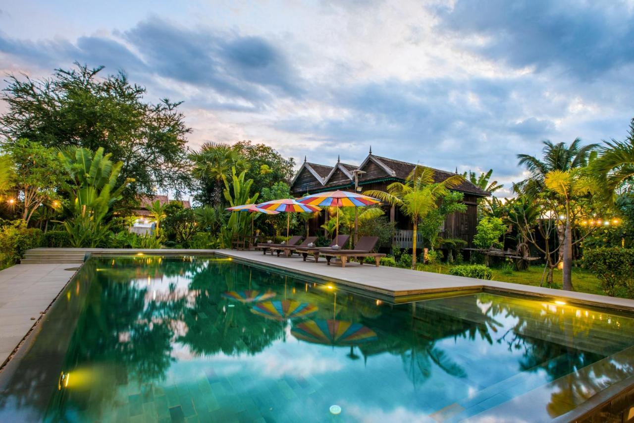 סיאם ריפ Phum Khmer Lodge - Village Cambodian Eco-Lodge מראה חיצוני תמונה