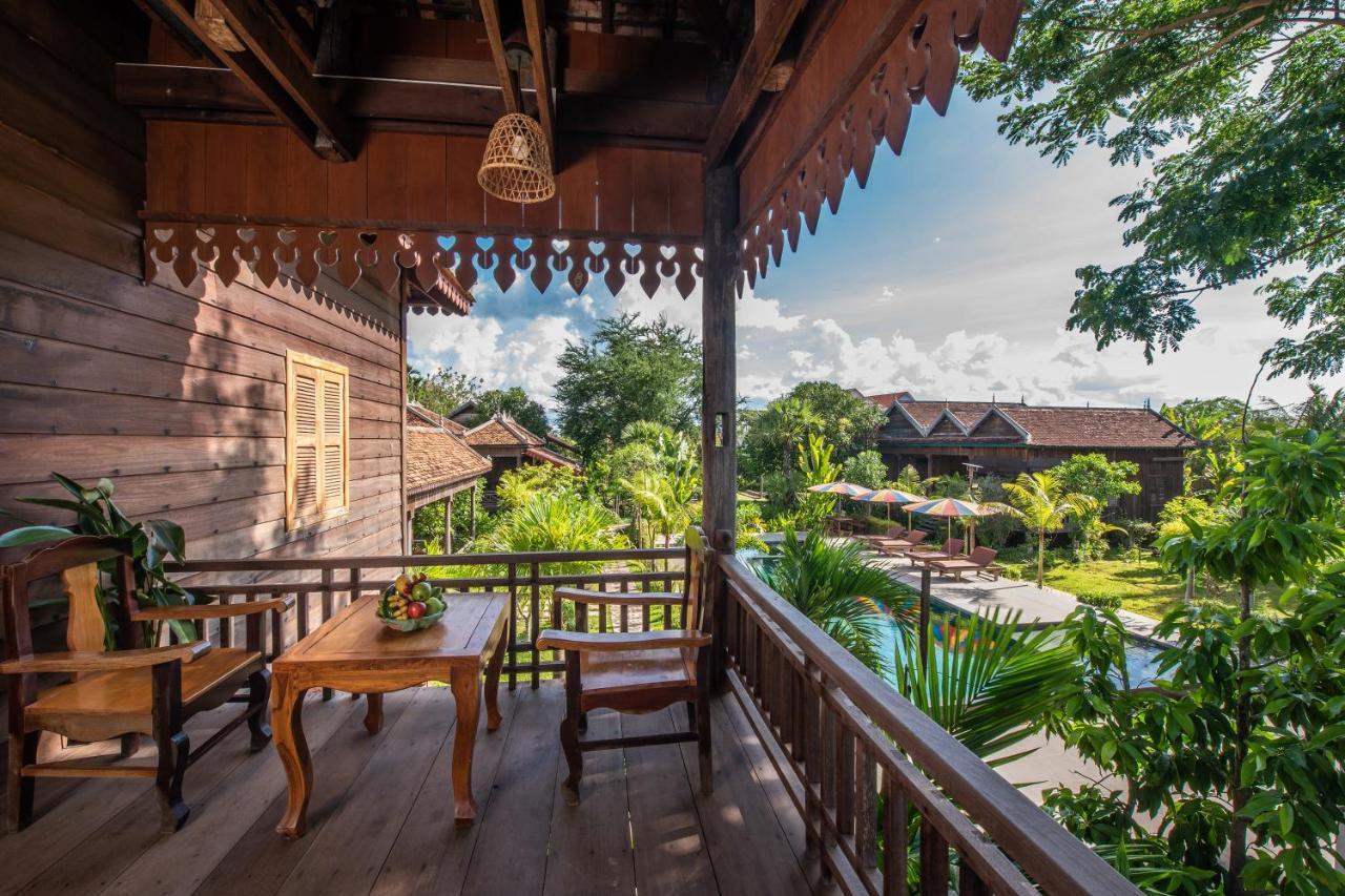 סיאם ריפ Phum Khmer Lodge - Village Cambodian Eco-Lodge מראה חיצוני תמונה