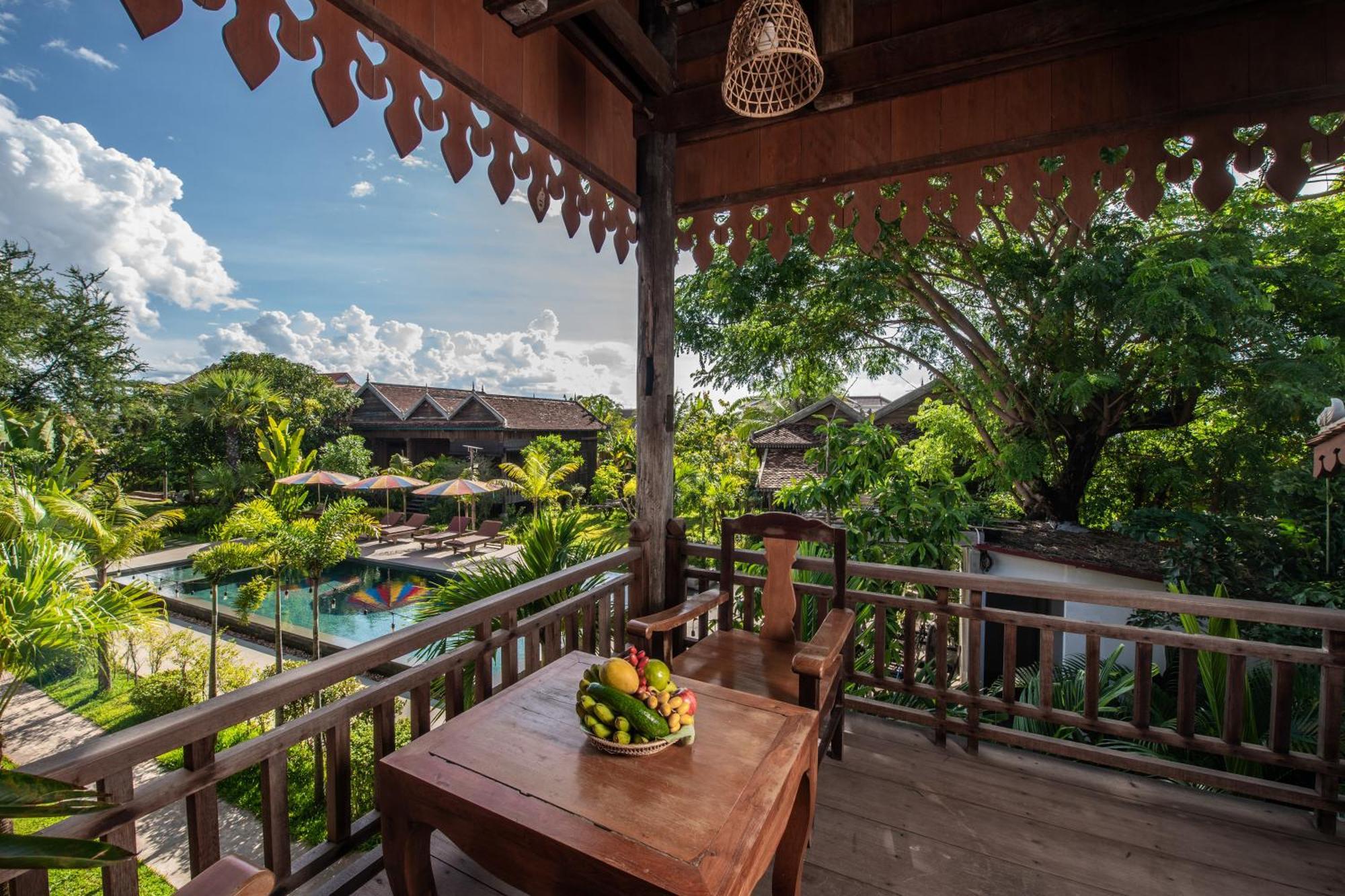 סיאם ריפ Phum Khmer Lodge - Village Cambodian Eco-Lodge מראה חיצוני תמונה