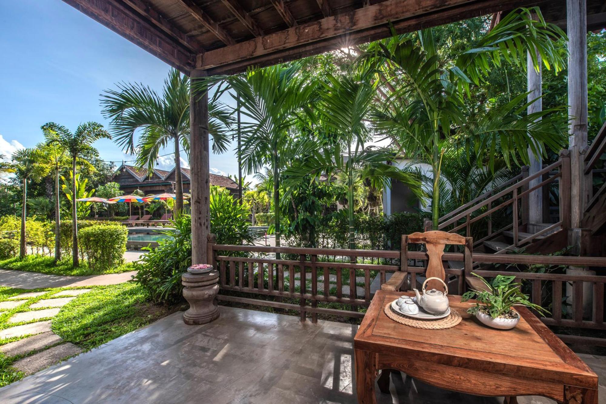 סיאם ריפ Phum Khmer Lodge - Village Cambodian Eco-Lodge מראה חיצוני תמונה