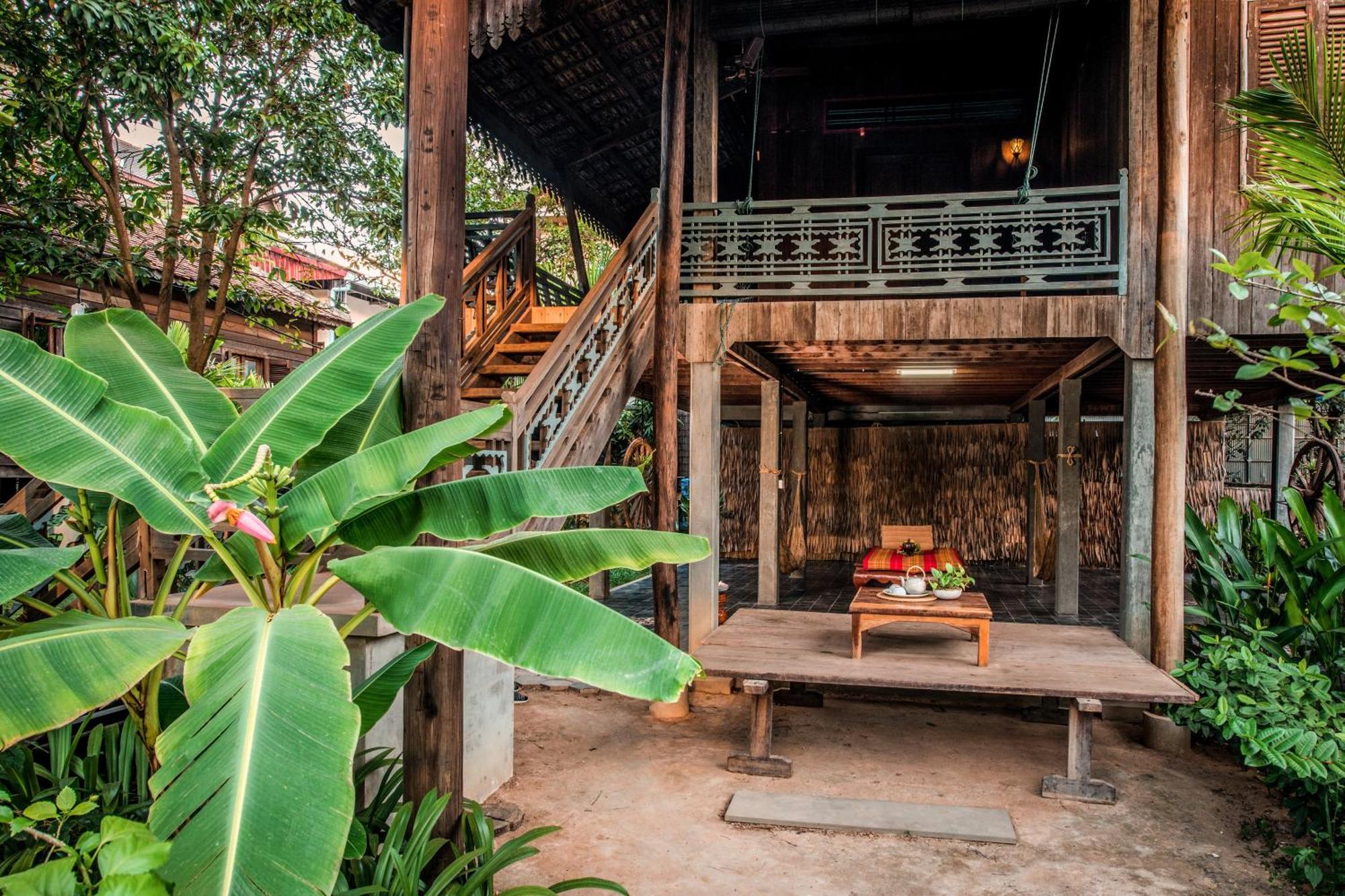 סיאם ריפ Phum Khmer Lodge - Village Cambodian Eco-Lodge מראה חיצוני תמונה