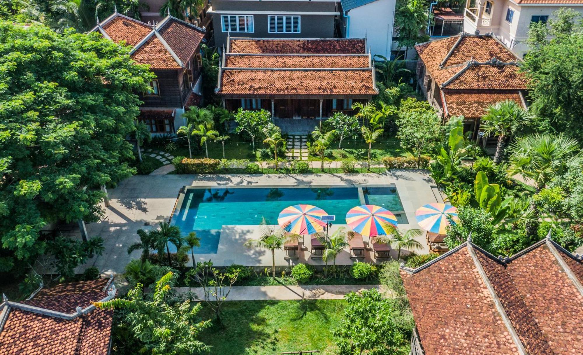 סיאם ריפ Phum Khmer Lodge - Village Cambodian Eco-Lodge מראה חיצוני תמונה