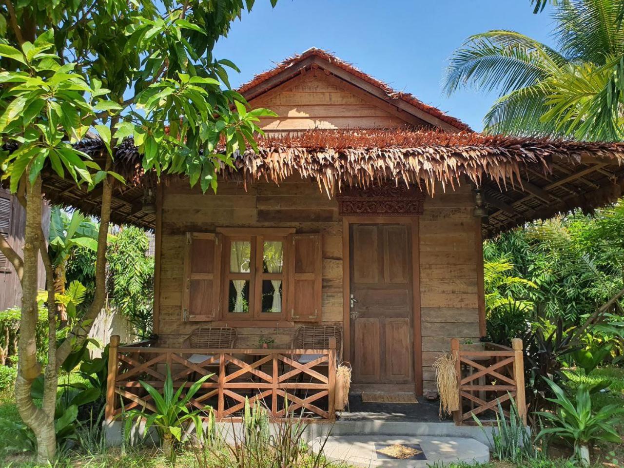 סיאם ריפ Phum Khmer Lodge - Village Cambodian Eco-Lodge מראה חיצוני תמונה